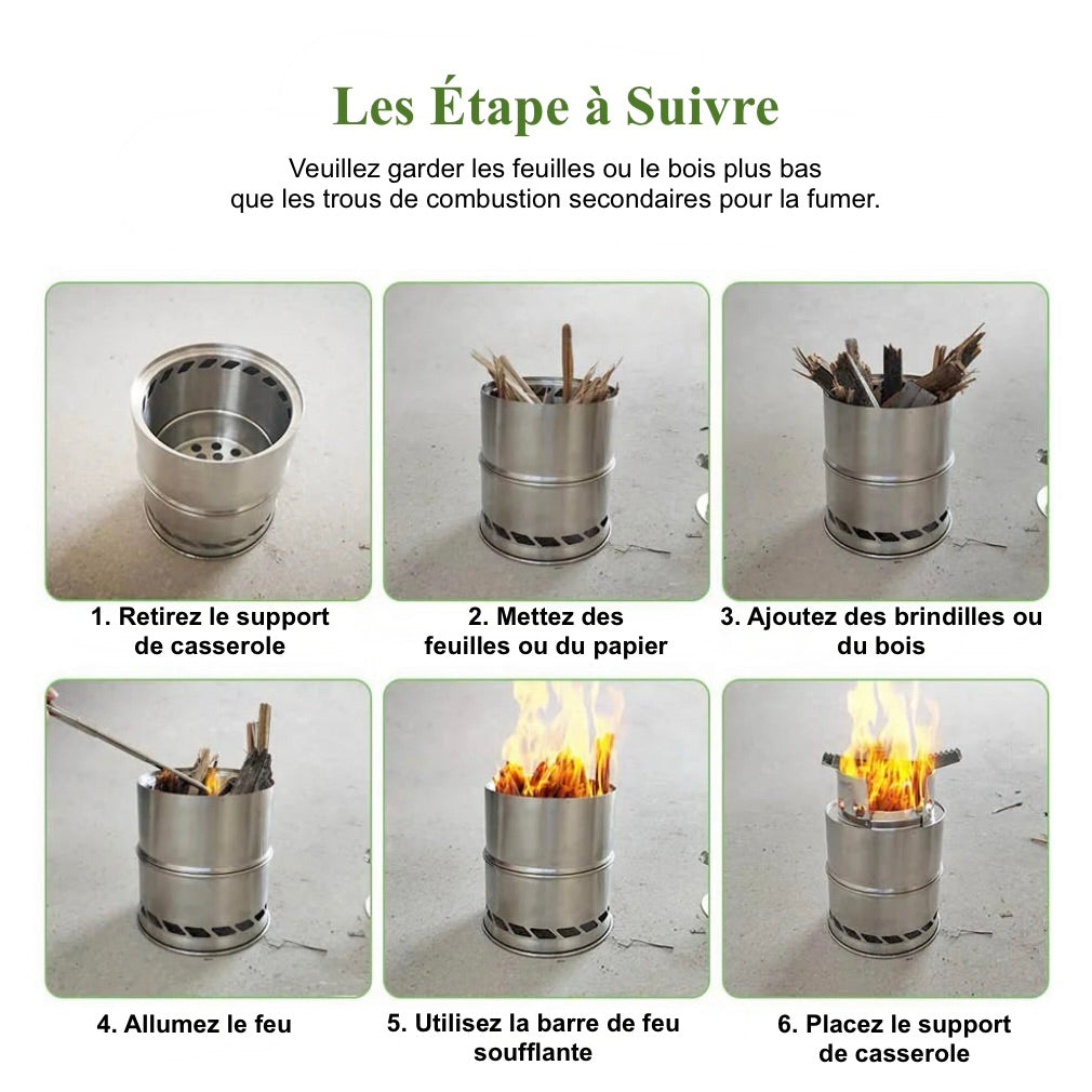 réchaud pour camping |