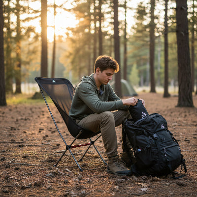 chaise de camping transport facile