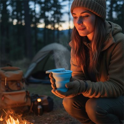 Gobelet pliable rando