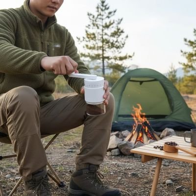 moulin café outdoor portable