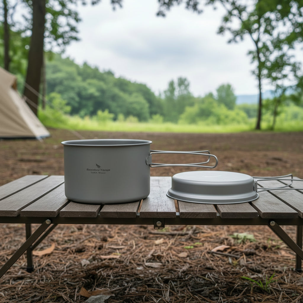 Popote Camping Titane | Compacte Ultra-light