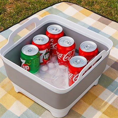 bassine pliable boisson camping  