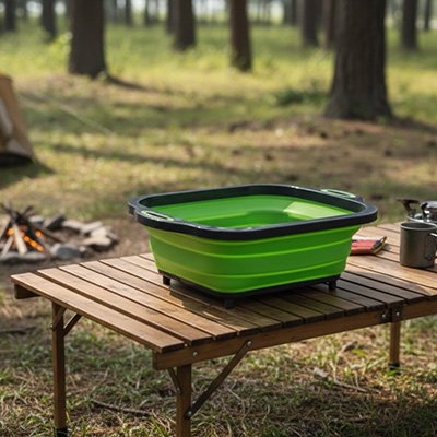 bassine pliable portable 