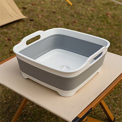 bassine pliable transportable 