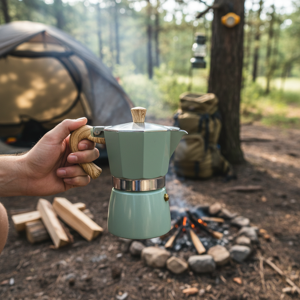 Cafetiere Italienne Induction| Espresso Outdoor 150ml-300ml