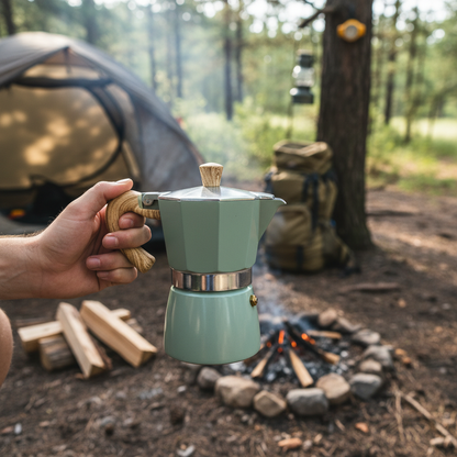 Cafetiere Italienne Induction| Espresso Outdoor 150ml-300ml