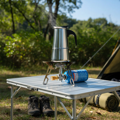 cafetière italienne inox camping