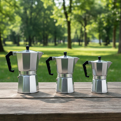 Cafetière italienne par ordre de grandeur 