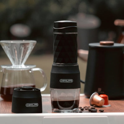 cafetière portable pour le camping ou voyage