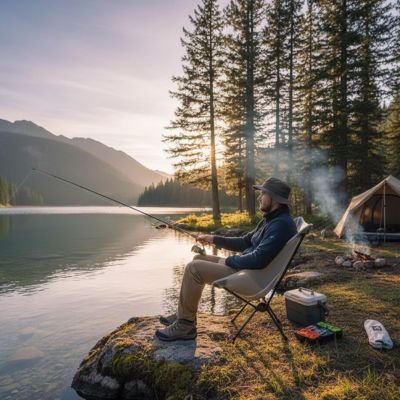 chaise camping pêche sport