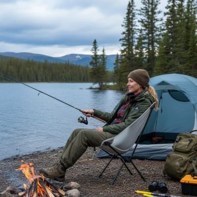 chaise camping pêche outdoor