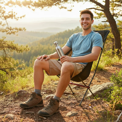 chaise de camping en plein air