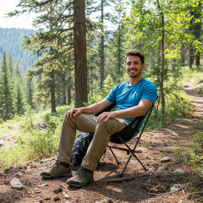 chaise de camping outdoor bivouac