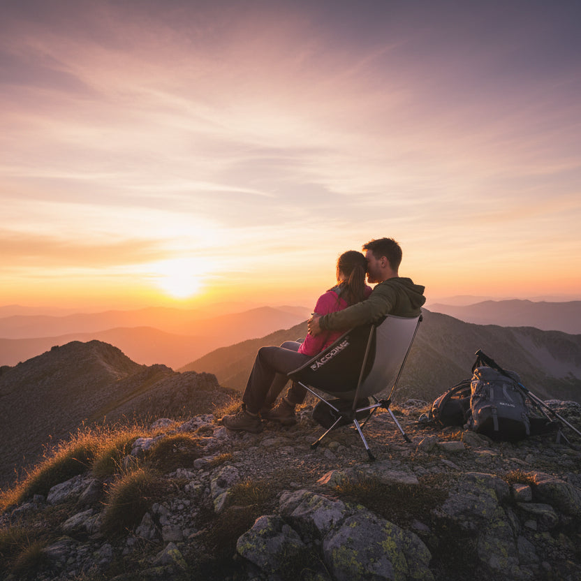 chaise de camping en plein air