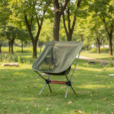 chaise de camping en nature outdoor