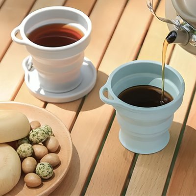 Gobelet pliable bushcraft 