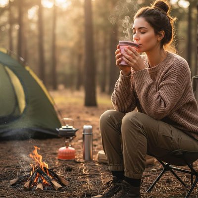 gobelet pliable camping 