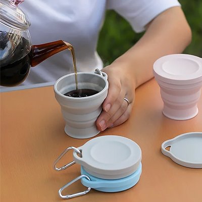 gobelet pliable camping