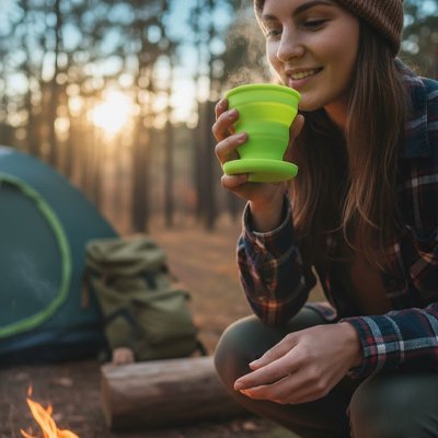 Gobelet pliable outdoor