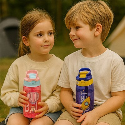 Gourde enfant | 480ml Ecokids™ - S3ASKY