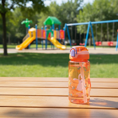 gourde enfant 600 ml orange