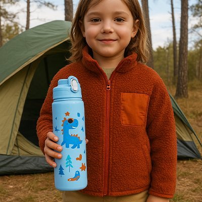 gourde enfant | 750ml EcoKids™ - S3ASKY