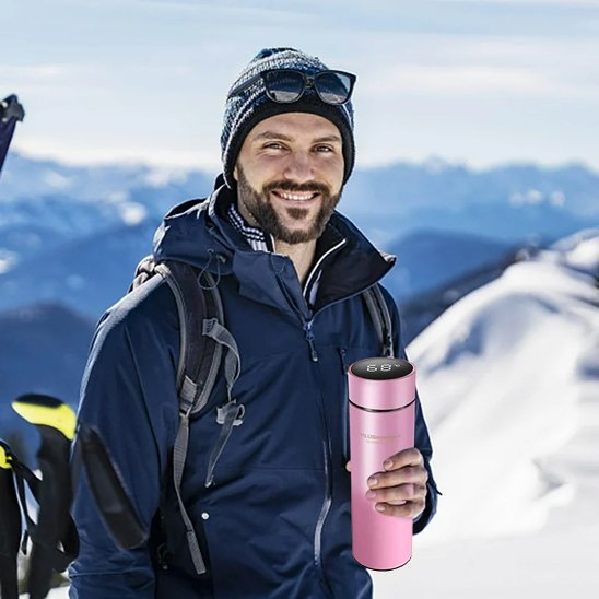 Gourde isotherme 500ml inox 