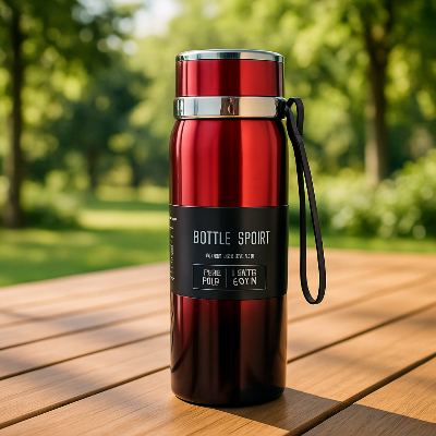 gourde isotherme rouge 