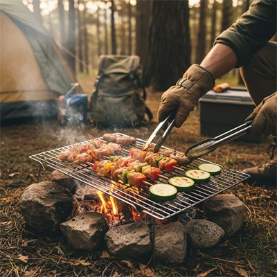 grille pour barbecue bushcraft outdoor 