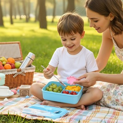 lunch box enfant pique nique en famille