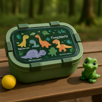 lunch box enfant vert 1
