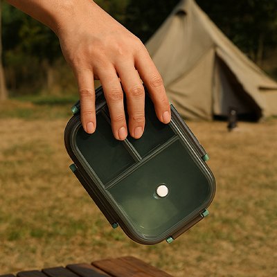 Lunch box isotherme camping equipement 