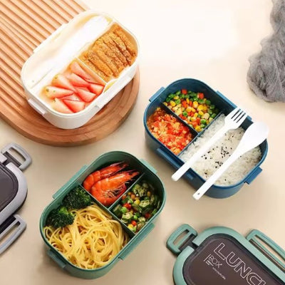 lunchbox camping outdoor compact dejeuner repas diviser