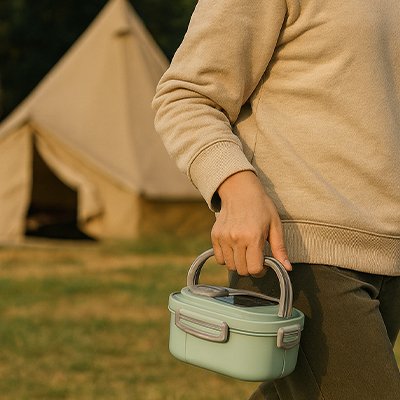 lunchbox facile à transporter léger compact 