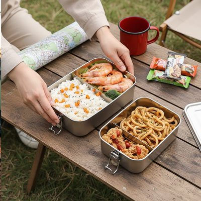 lunchbox rando camping 