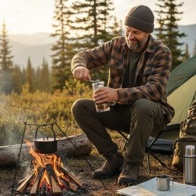 moulin café camping cuisine