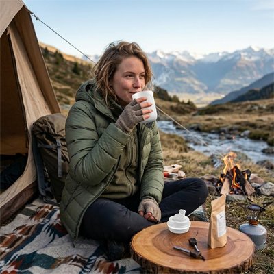 Mug isotherme bivouac bushcraft 
