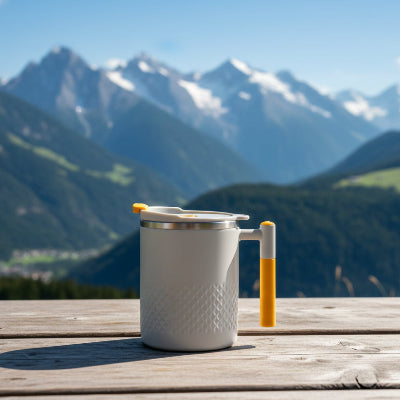 mug isotherme outdoor grise