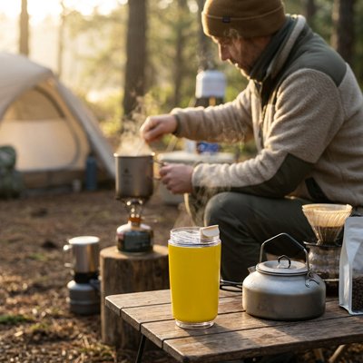 Mug isotherme camping 
