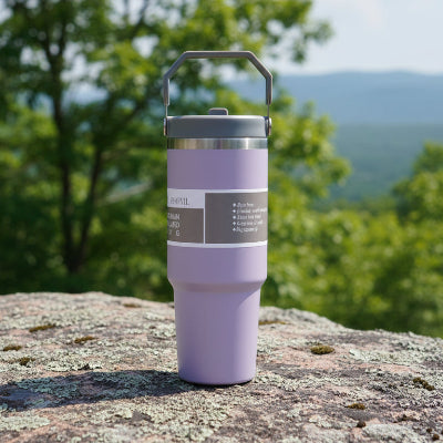 mug thermos isotherme violet