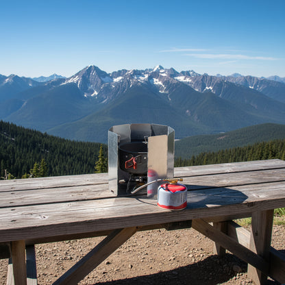 Pare vent rechaud | Bivouac-Outdoor