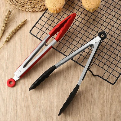 pince barbecue rouge noir