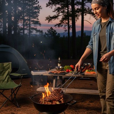 pince barbecue exterieur