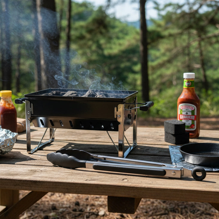 pince barbecue noir