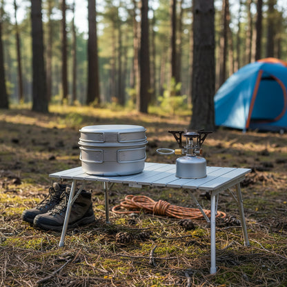 popote camping en bivouac