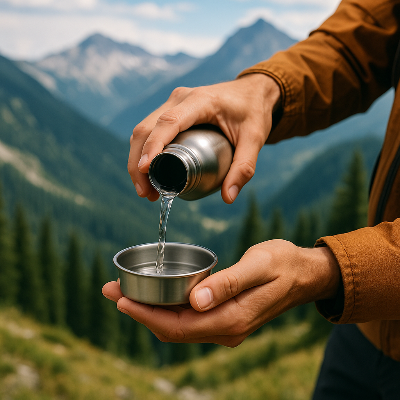 rechaud camping alcool bushcraft camping