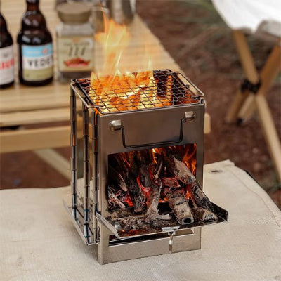 rechaud camping chaleur naturel sans gaz