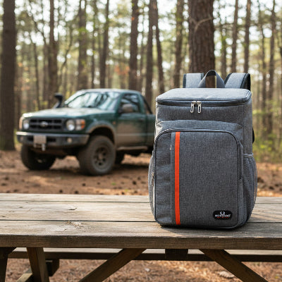 sac a dos isotherme 18l en camping plein air 