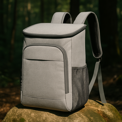 sac a dos isotherme gris