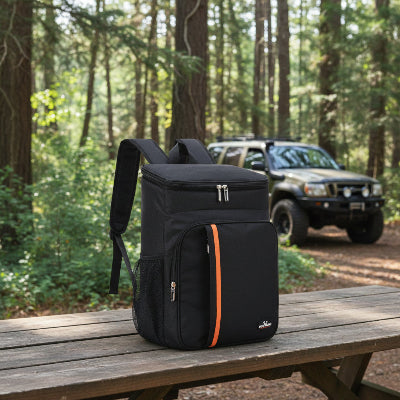 sac a dos isotherme 18l de couleur noir divertissement